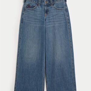 Hollister low rise supper baggy jeans